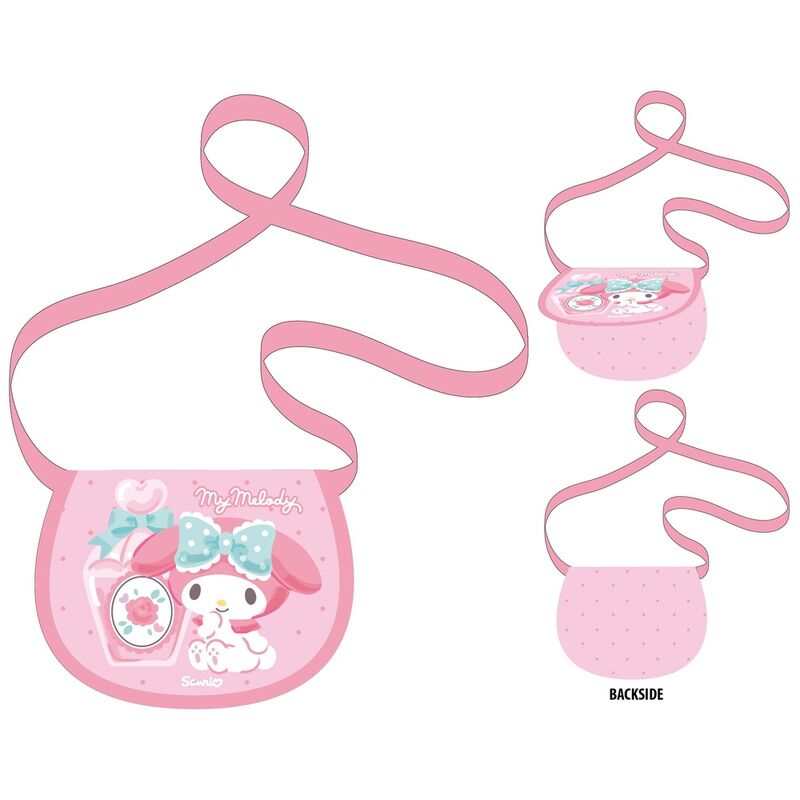Hello Kitty My Melody shoulder bag with magnetic closure
