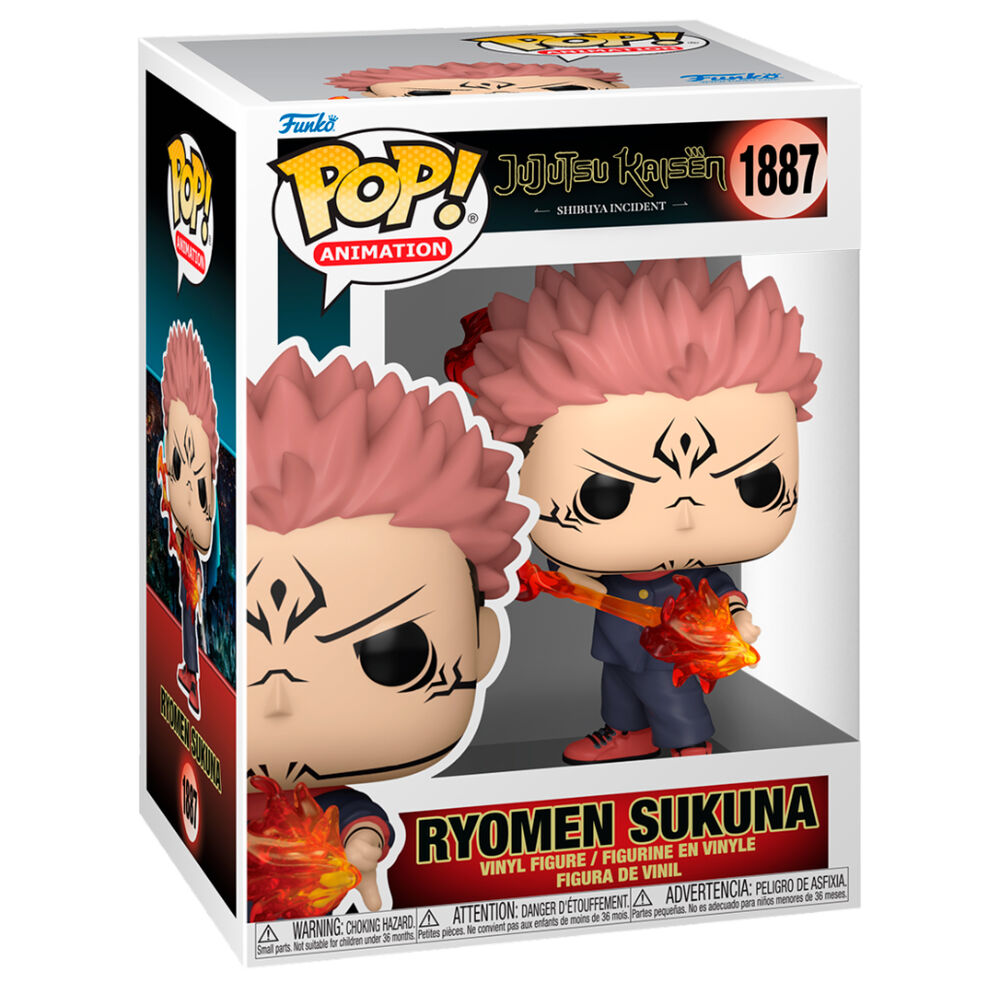Funko Pop! Jujutsu Kaisen Ryomen Sukuna - Figura da Collezione Vinyl