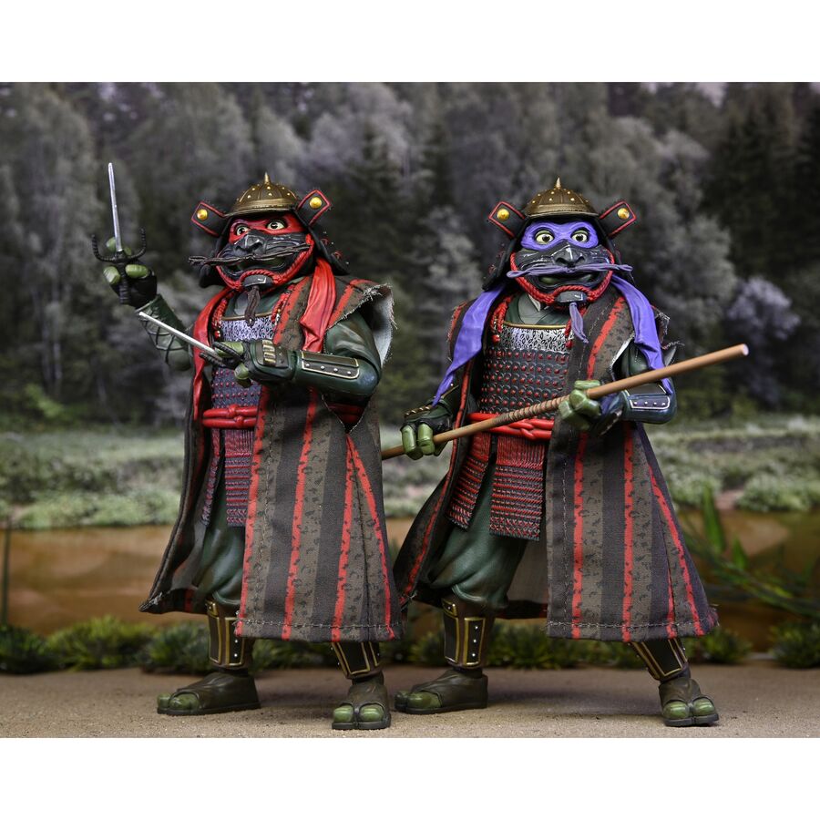 Ninja Turtles Donatello e Raphael Teenage Mutant Ninja Turtles 18cm Figura da Collezione - Nerdscape