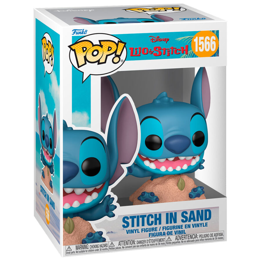 POP figure Disney Lilo & Stitch - Stitch in Sand Nerdscape