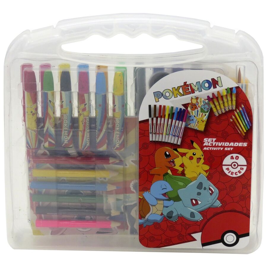 Trousse à dessin Pokémon (4 pièces)