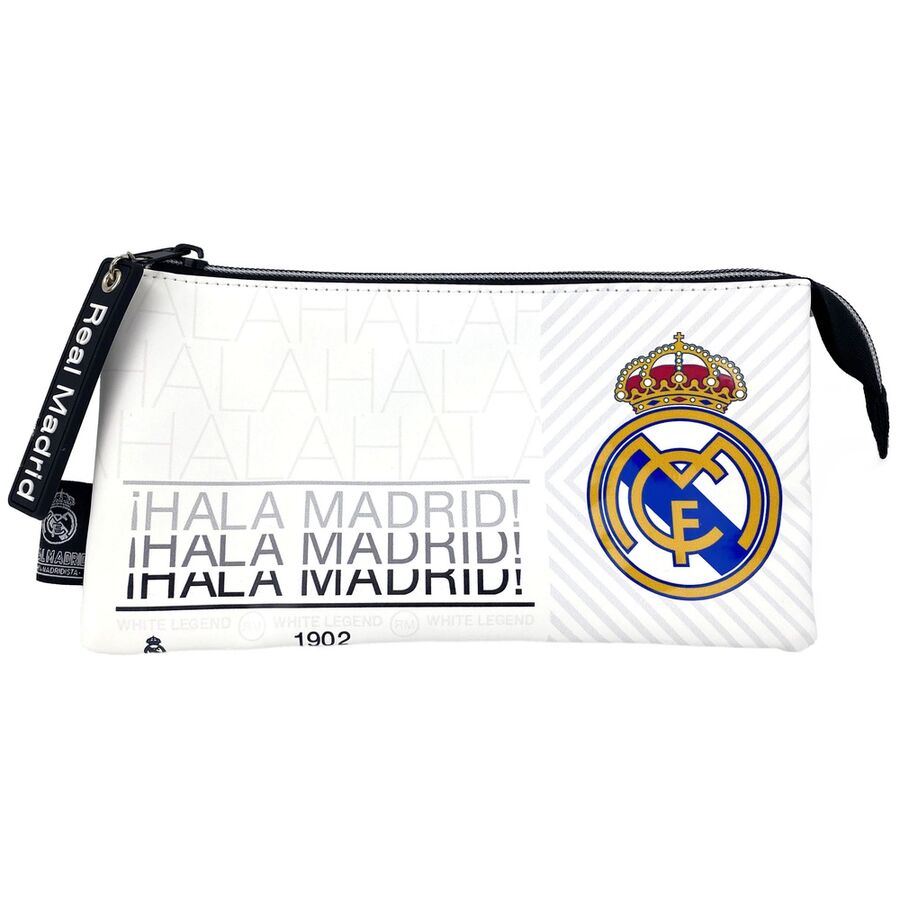 Real Madrid triple pencil case