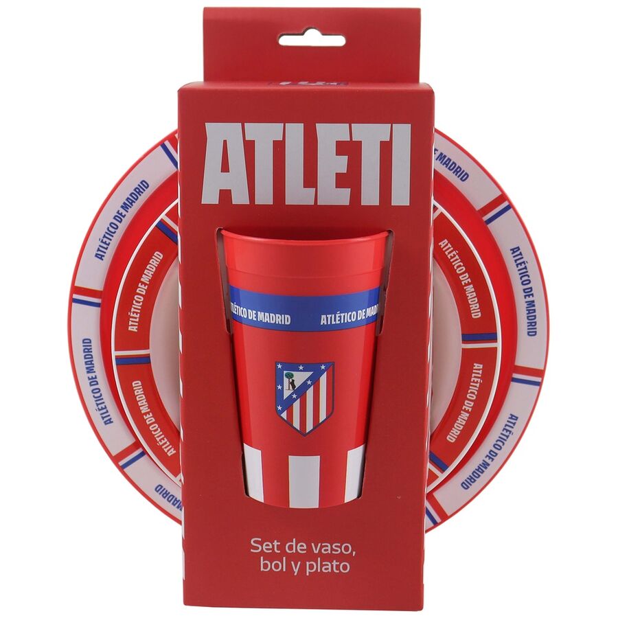 Ensemble petit-déjeuner 3 pièces Atlético de Madrid