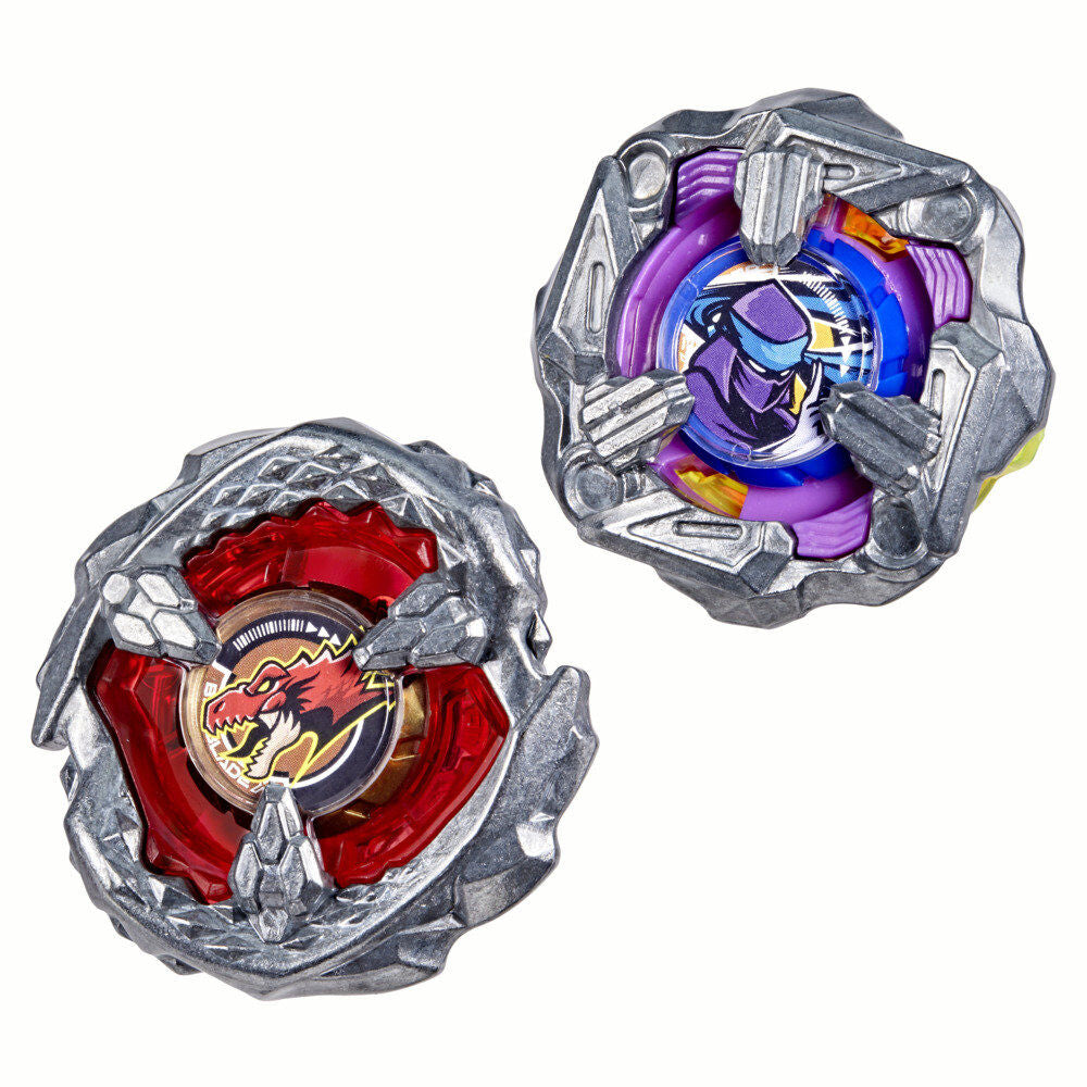 Beyblade X Beat Tyranno 4-70Q & Knife Shinobi 4-80HN game