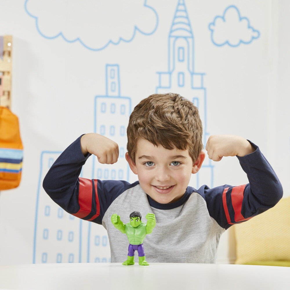 Marvel Spidey and His Amazing Friends Hulk figure 10cm - Nerdscape