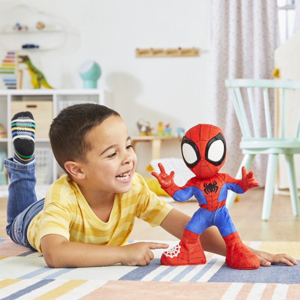 Marvel Spidey and His Amazing Friends Spidey Dances and Crawls plush doll - Nerdscape