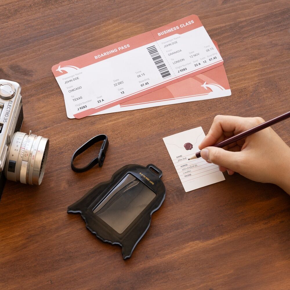 Harry Potter Hedwig baggage tag