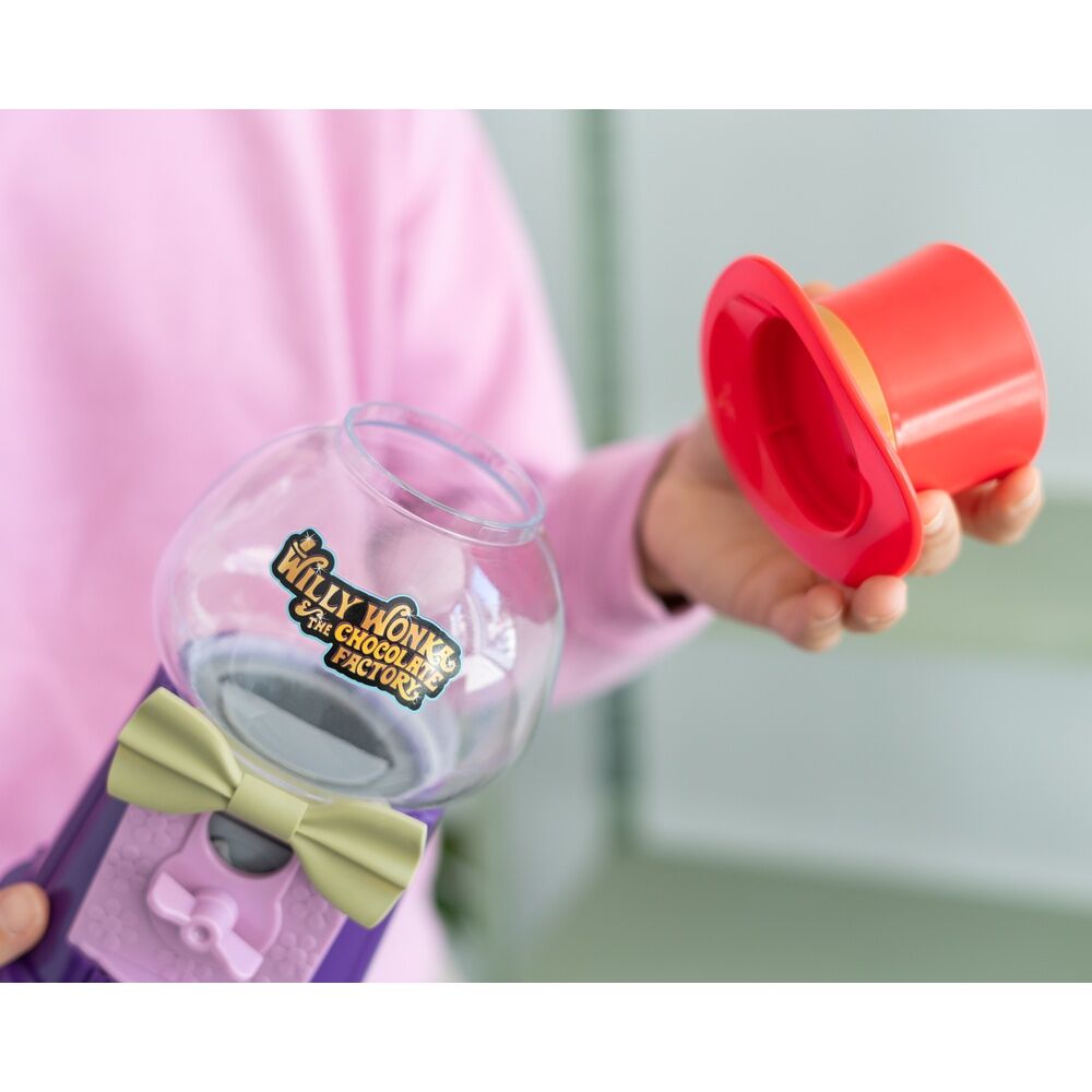 Willy Wonka chewing gum ball vending machine