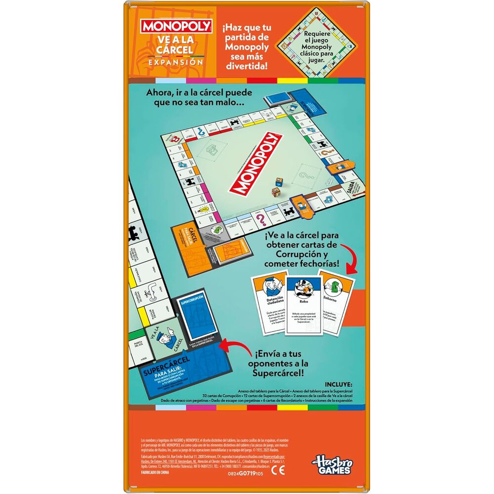 Monopoly espagnol : Extension « Allez en prison »
