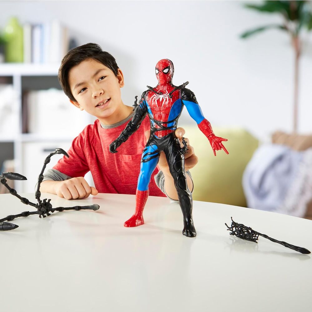 Figurine Marvel Spider-Man Venom contre Spider-Man 27 cm