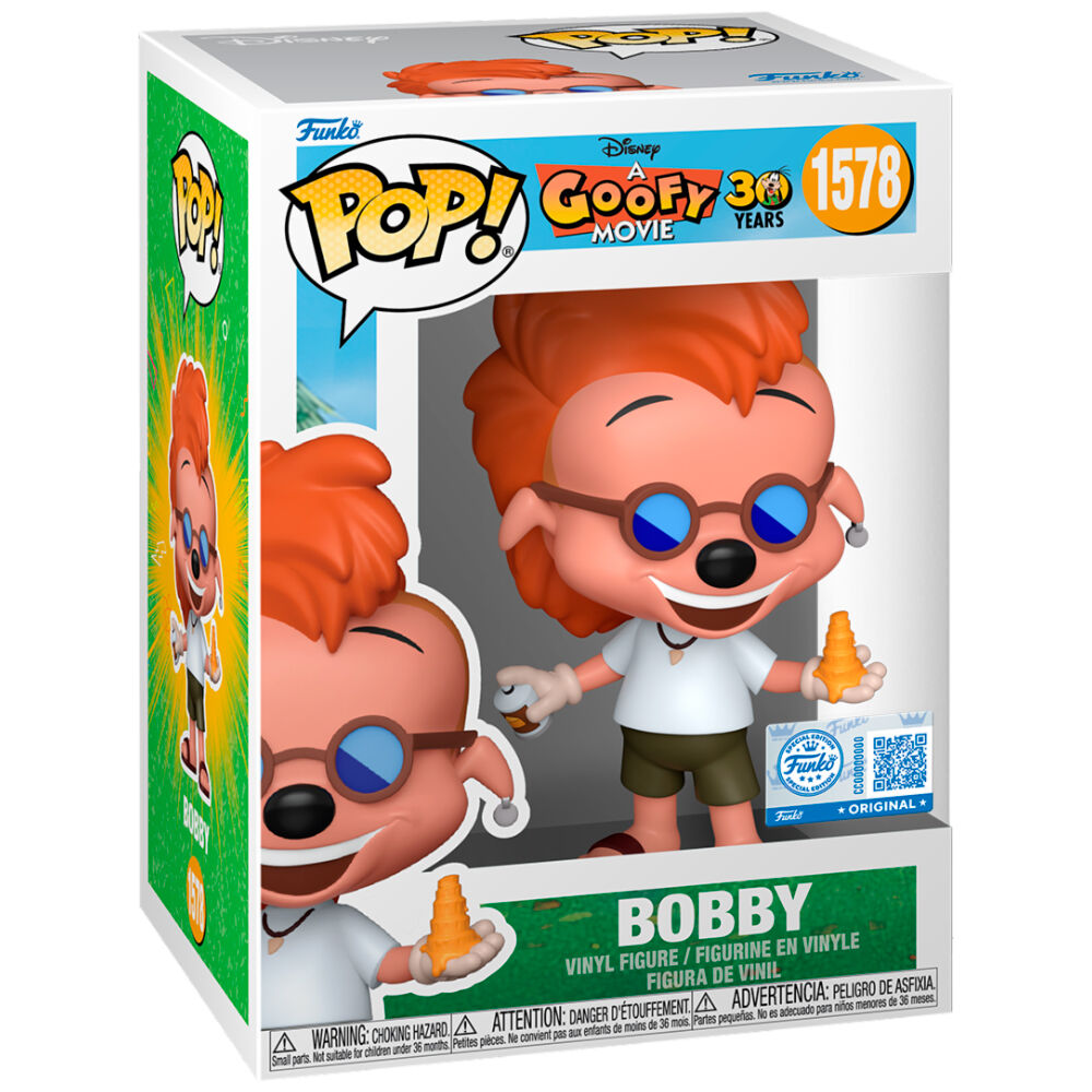 Funko Pop! A Goofy Movie Bobby - Figura da Collezione Vinyl