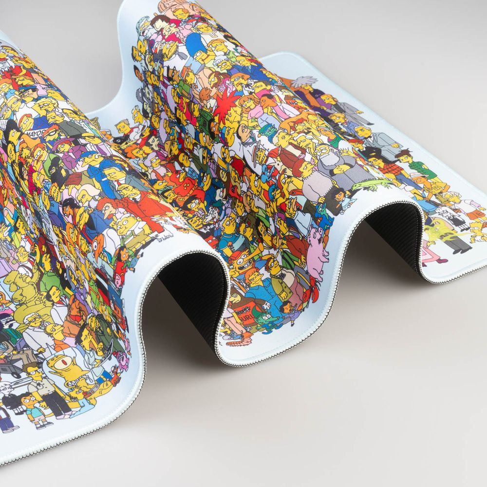 The Simpsons gaming desk mat