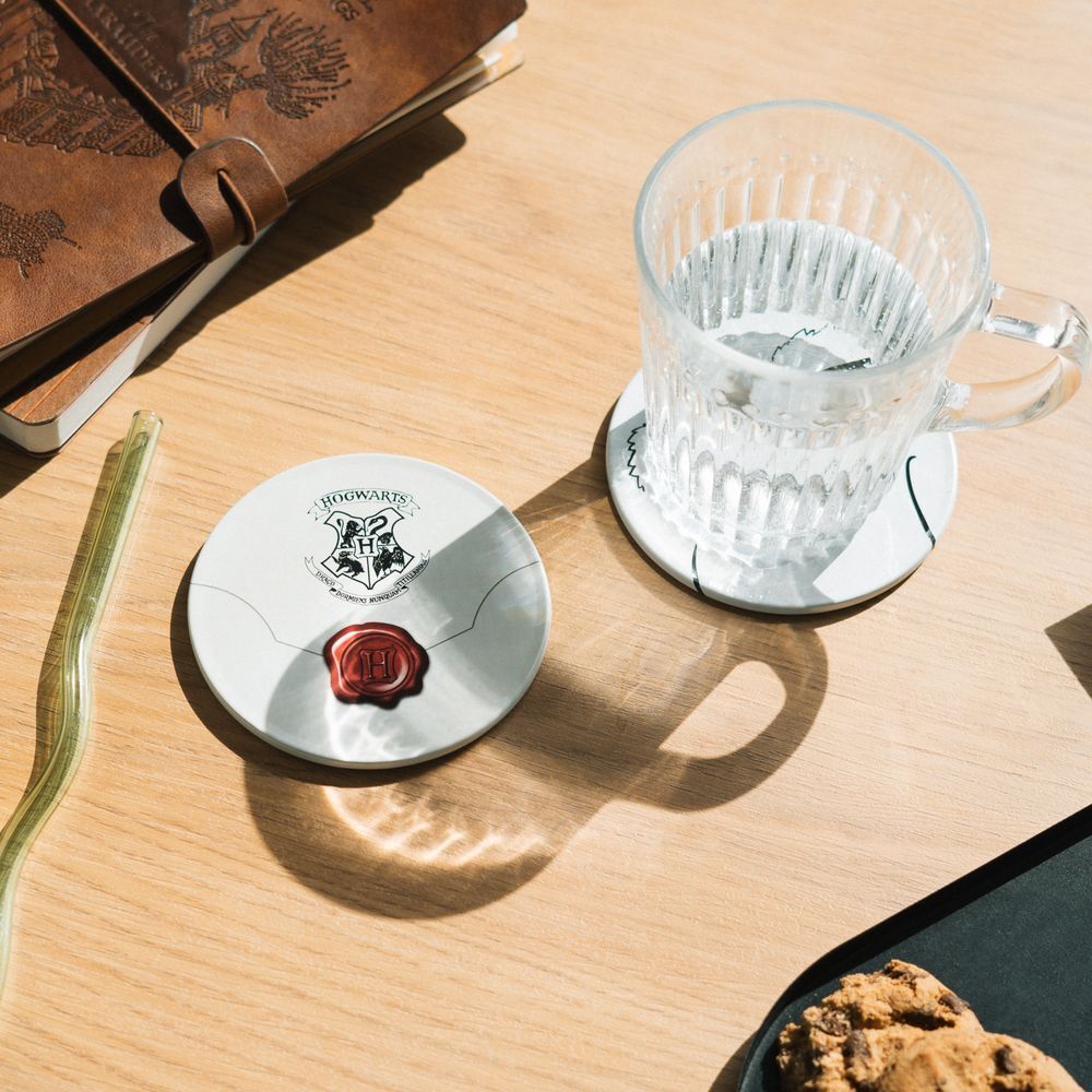 Sous-verres Harry Potter Hedwige, lot de 2