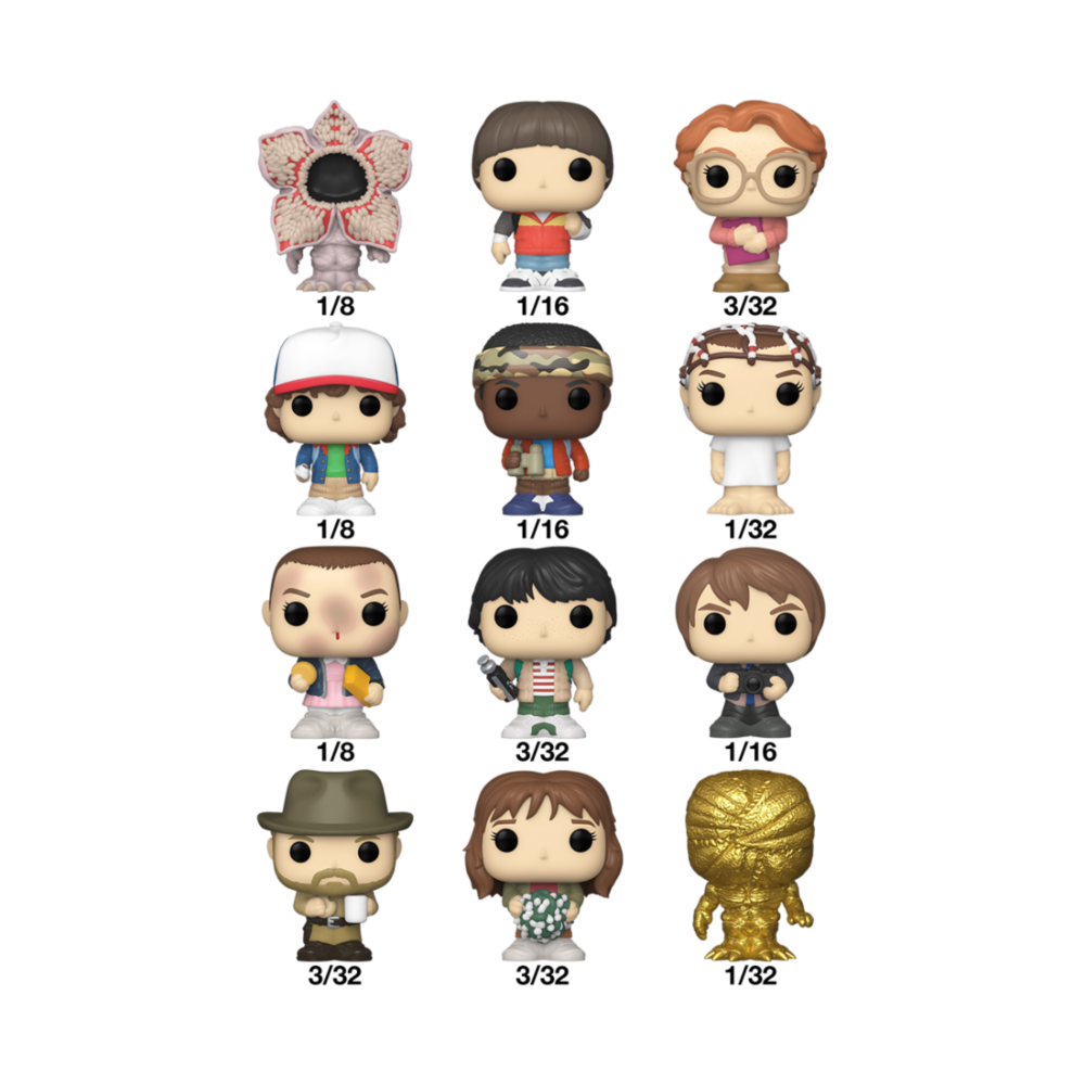 Figurines Bitty POP Mystery assorties Stranger Things