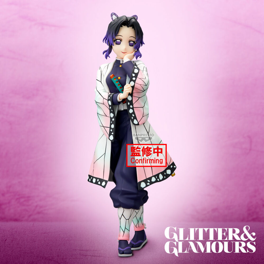Figurine Demon Slayer Kimetsu no Yaiba Shinobu Kocho Glitter & Glamorous 22cm