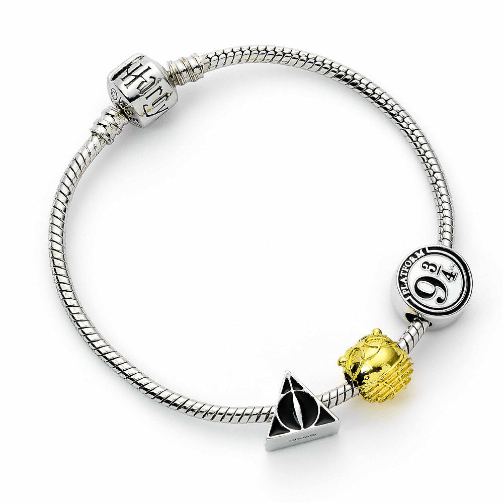 Harry Potter silver charm bracelet