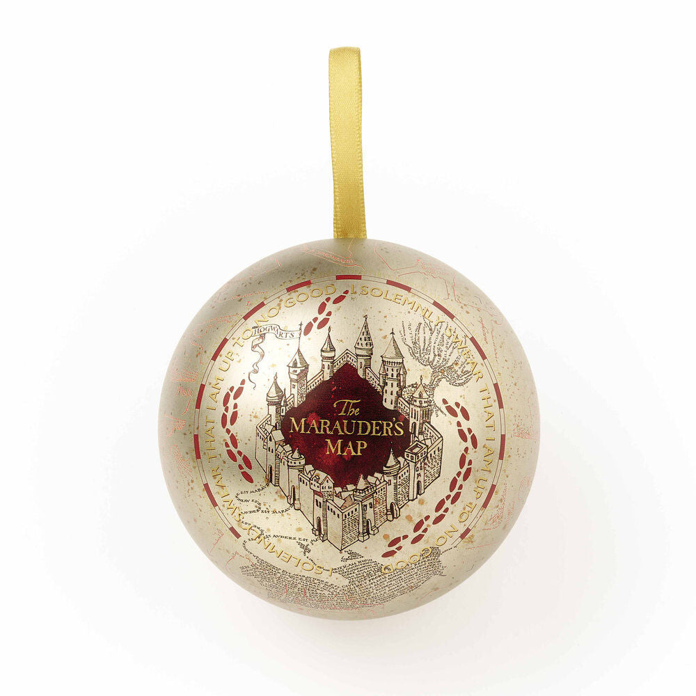 Harry Potter Marauders' Map Pin + Christmas ball