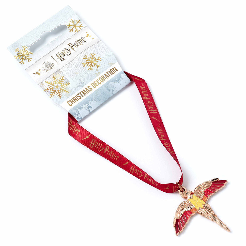 Harry Potter Fawkes Christmas ornament