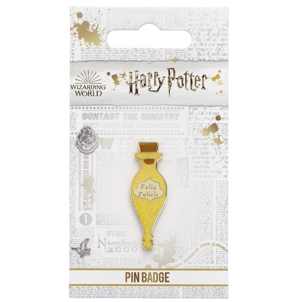 Harry Potter Felix Felicis pin badge