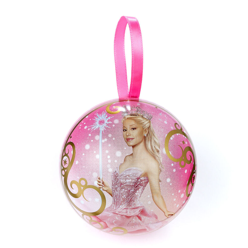 Wicked Glinda necklace + christmas ball