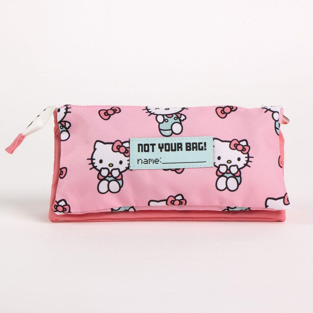 Hello Kitty triple pencil case
