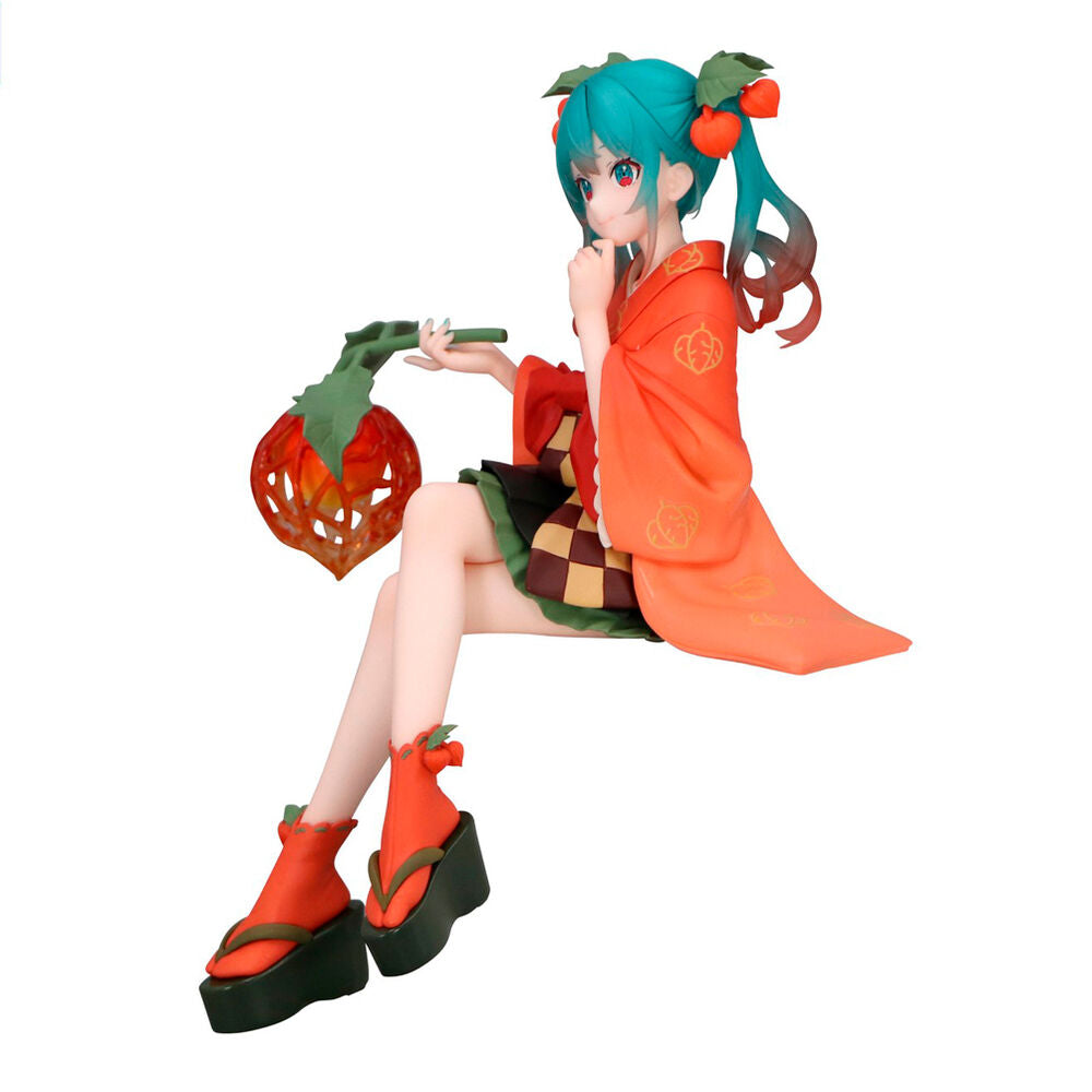 Figurine Hatsune Miku Flower Fairy Winter Cherry Noodle Stopper de 15 cm