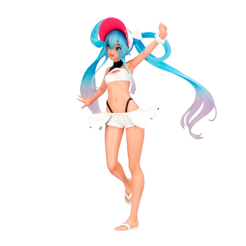Figurine Hatsune Miku Racing Miku Summer Holiday de 21 cm