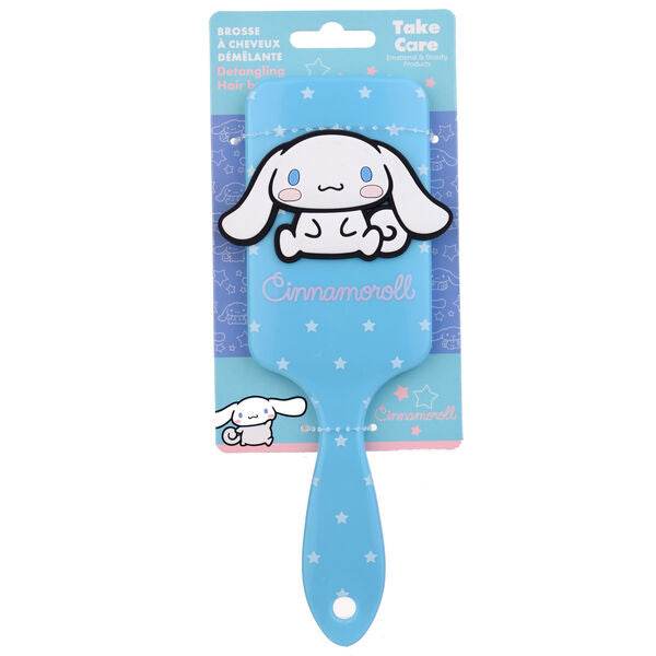 Spazzola azzurra Cinnamoroll per capelli con design kawaii, accessorio nerd, Nerdscape.