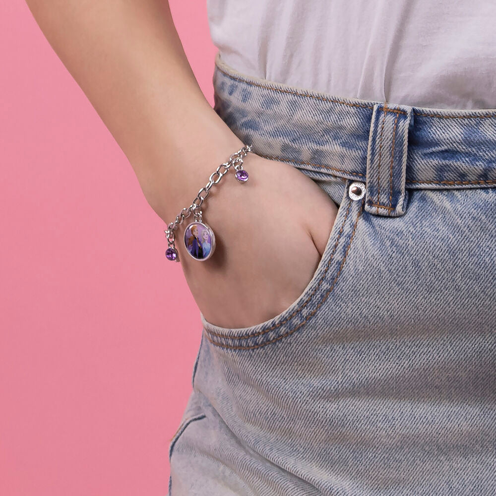 Disney Frozen charm bracelet silver