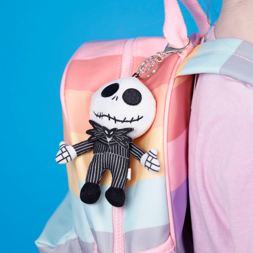 Porte-clés en peluche Jack Skellington de L'Étrange Noël de Monsieur Jack (Disney)