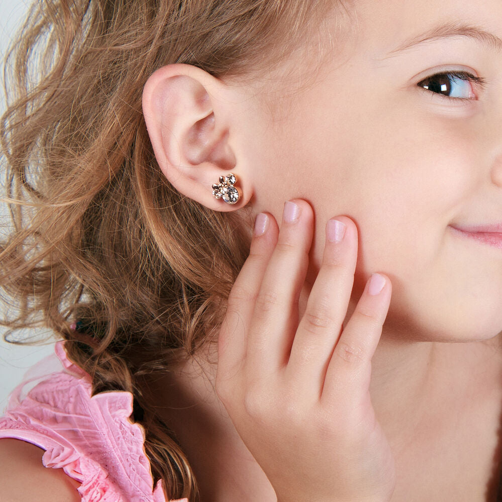 Boucles d'oreilles Minnie Disney argentées