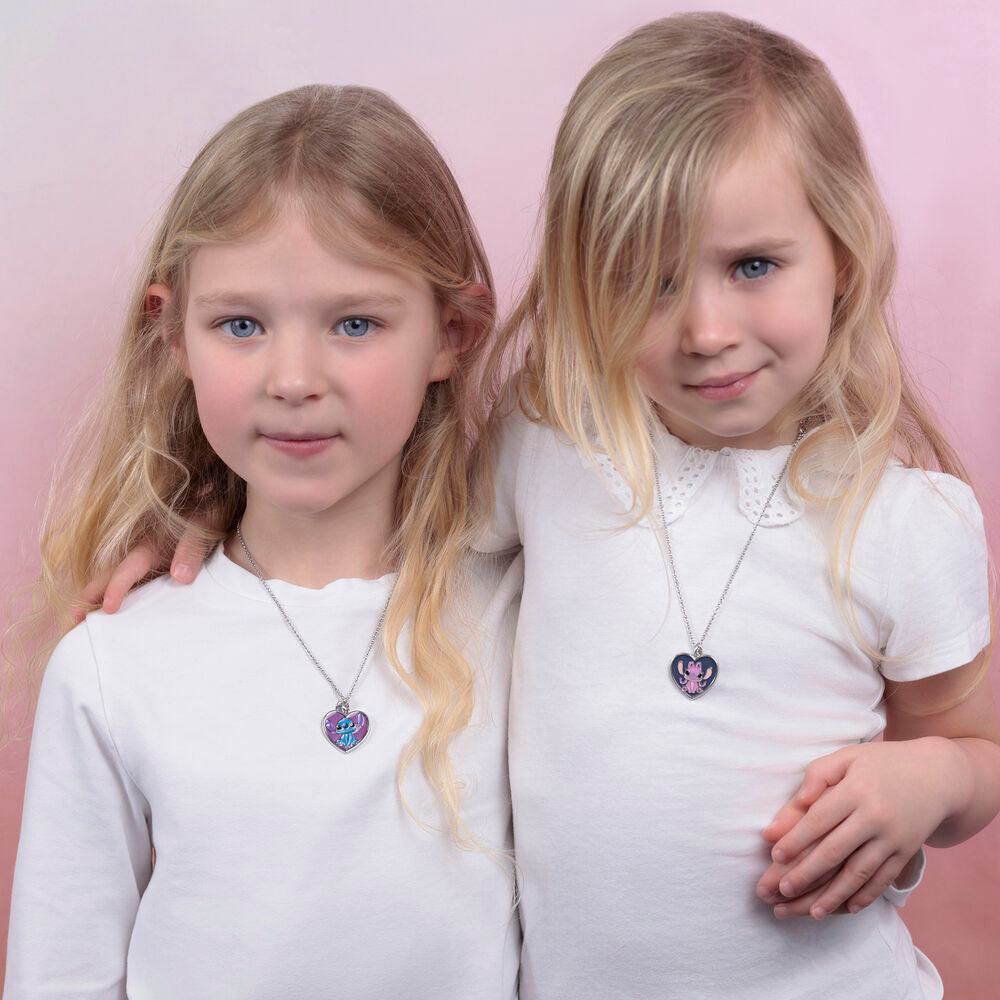 Disney Angel & Stitch Set 2 necklaces
