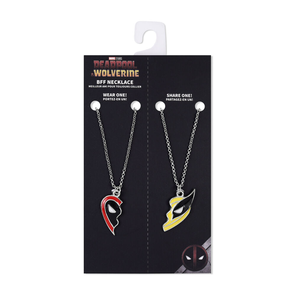 Marvel Deadpool & Wolverine Set 2 necklaces