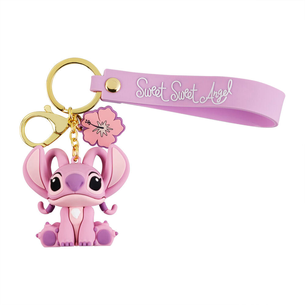 Disney Stitch Angel keychain
