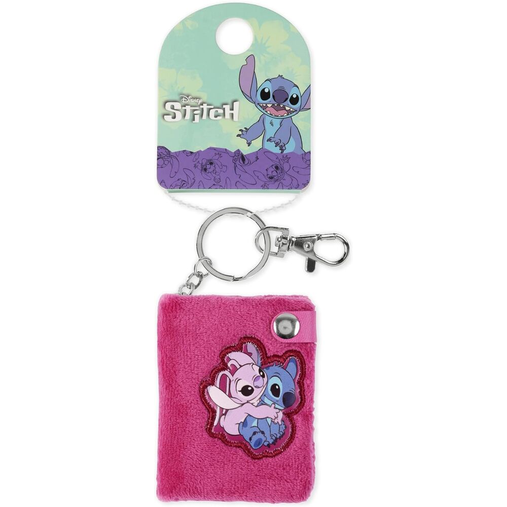Disney Stitch & Angel notepad keychain