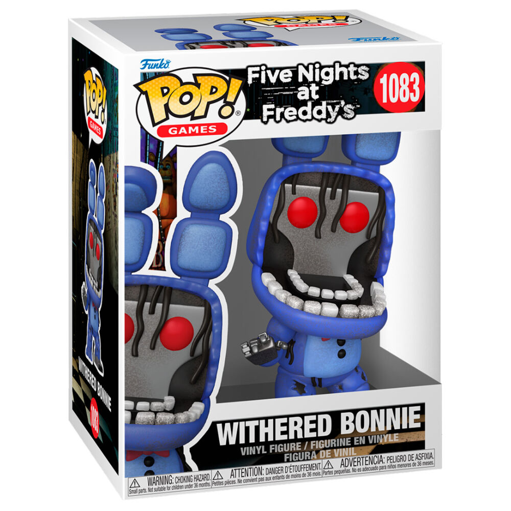 Funko Pop! Five Nights at Freddy's Withered Bonnie - Figura da Collezione Vinyl