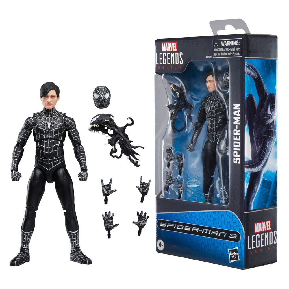 Hasbro Marvel Legends Spider-Man Symbiote Figura da Collezione 15cm - Nerdscape