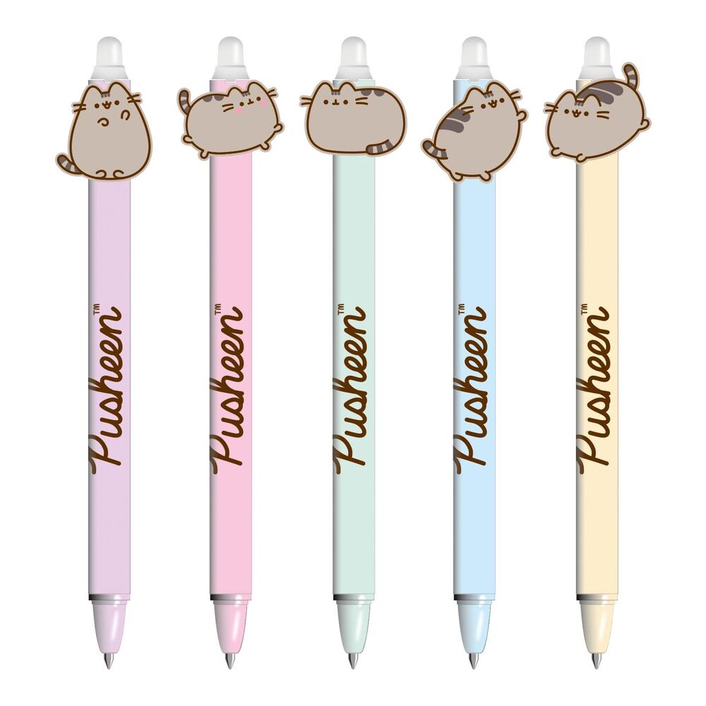 Stylo effaçable Pusheen assorti