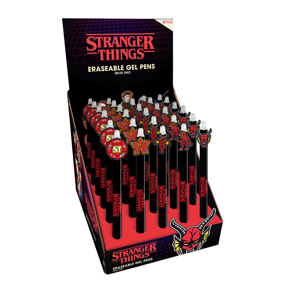 Stylo effaçable assorti Stranger Things
