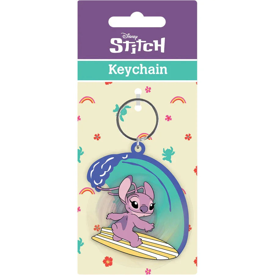 Disney Stitch Angel keychain Nerdscape