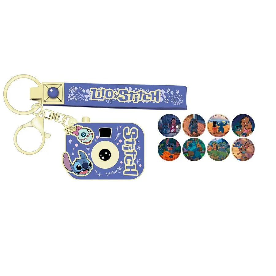 Disney Stitch Keychain Projector + 8 images Nerdscape