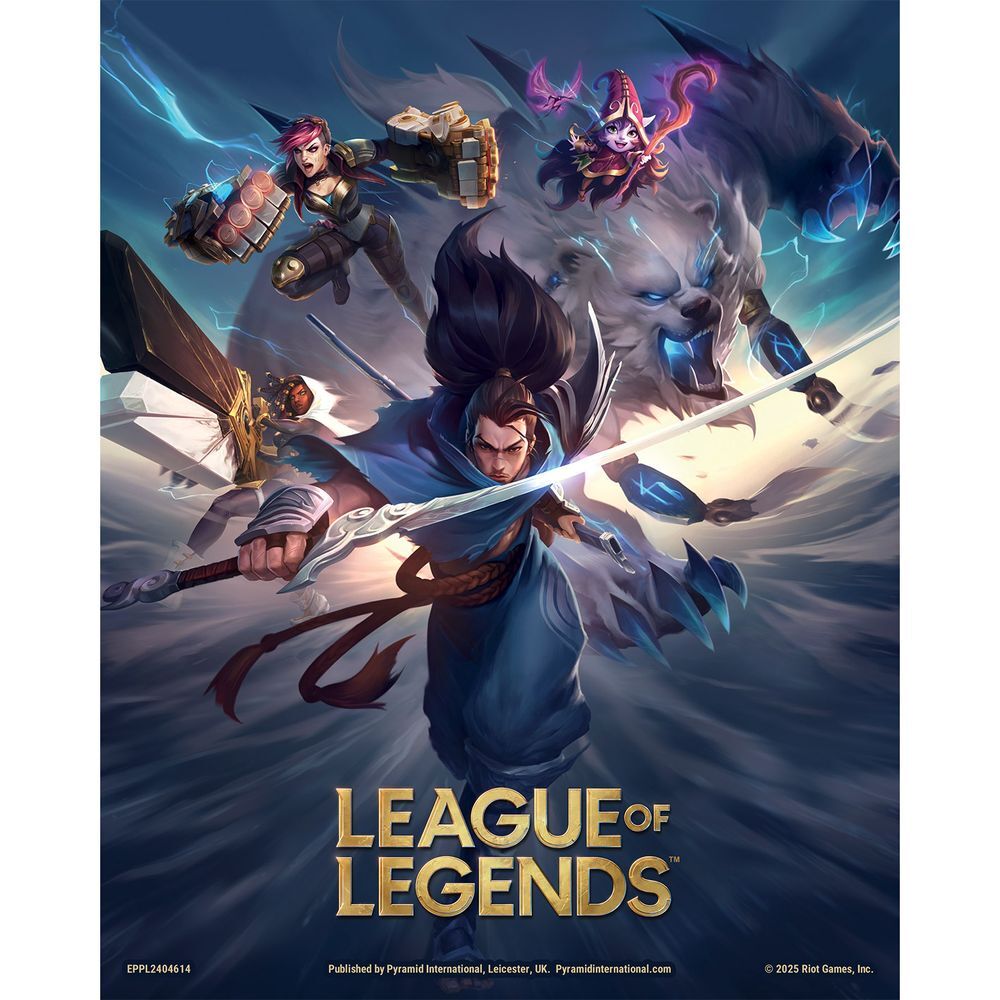 Affiche lenticulaire 3D League of Legends