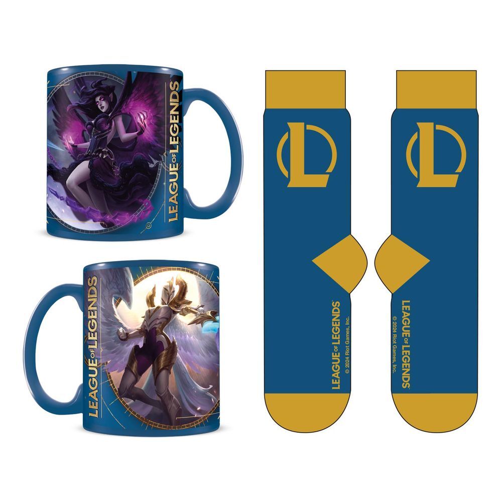 Ensemble tasse et chaussettes League of Legends