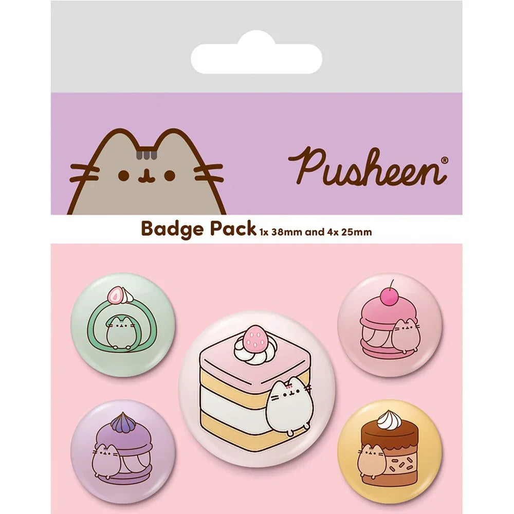 Pusheen Set 5 badge Nerdscape