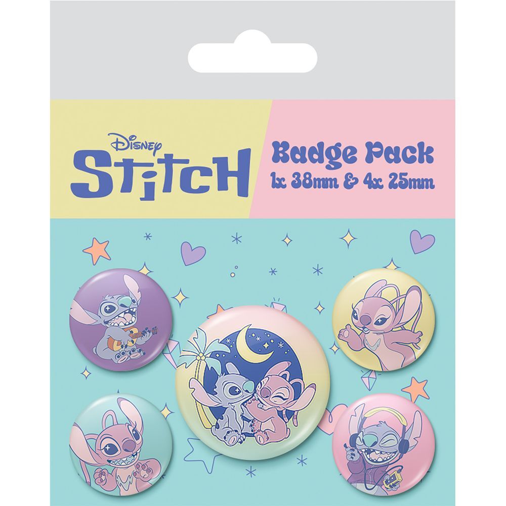 Ensemble de 5 épingles Disney Stitch