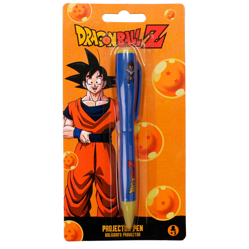 Stylo lumineux projecteur Dragon Ball Z assorti