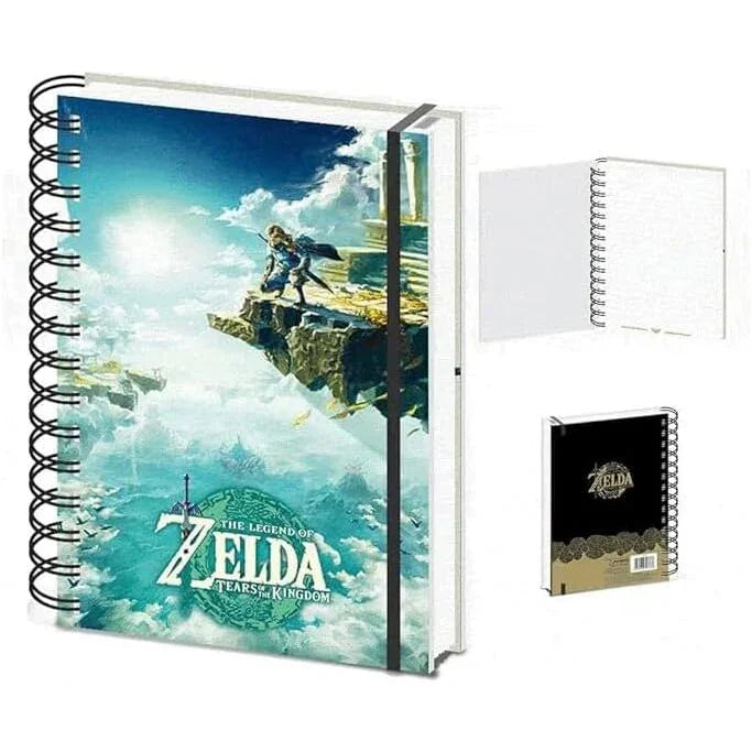 The Legend of Zelda A5 lenticular notebook Nerdscape
