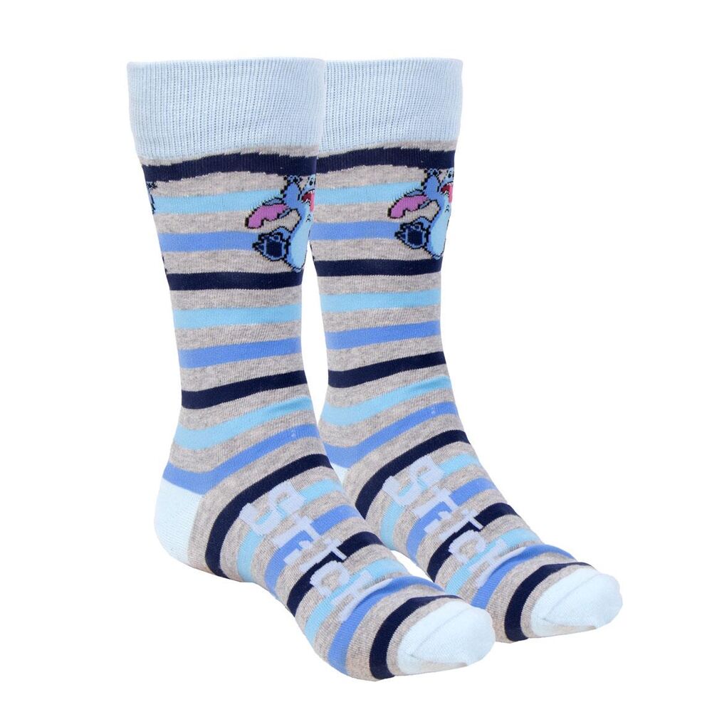 Disney Stitch pack socks adult