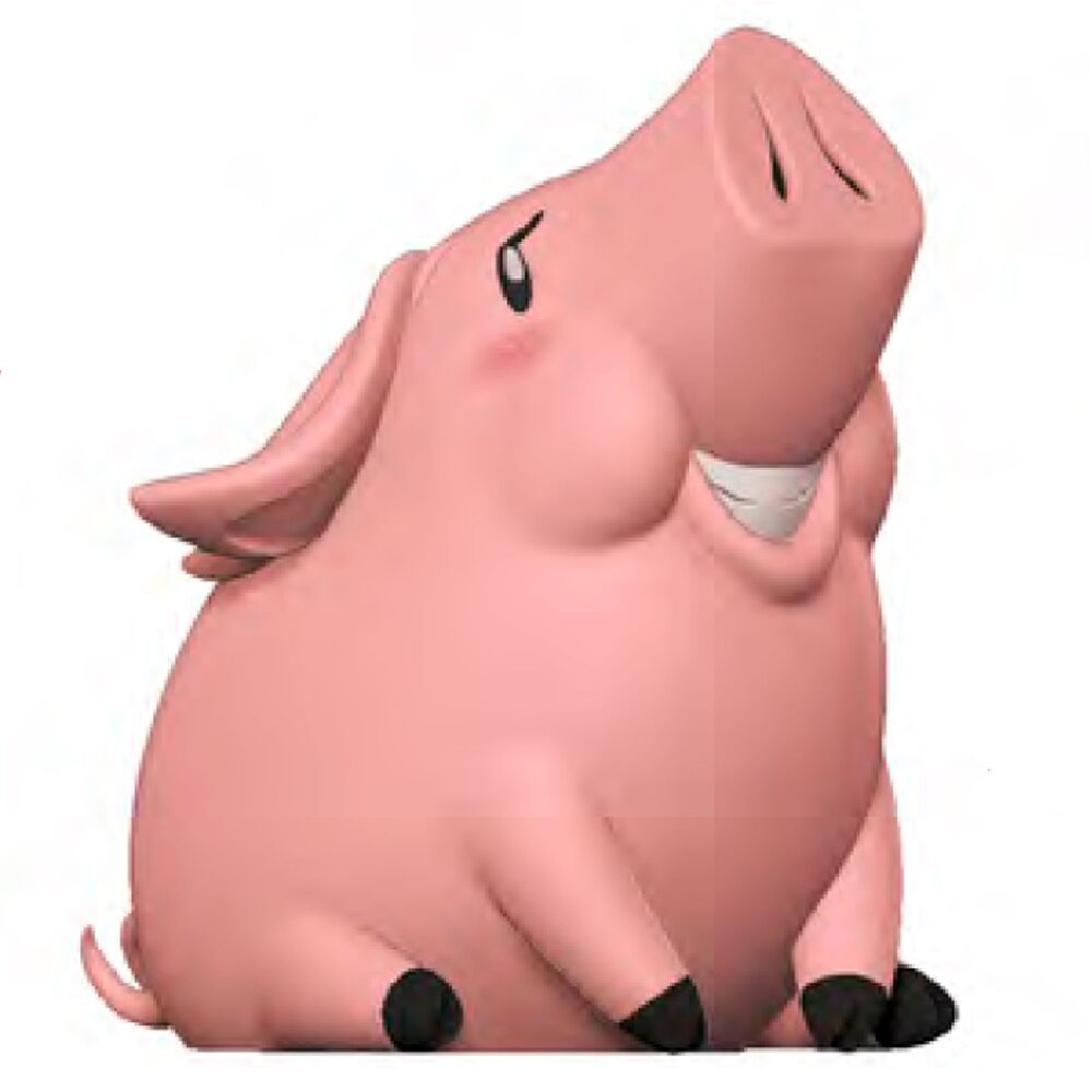 Figurine tirelire Faucon des Sept Péchés Capitaux, 12 cm