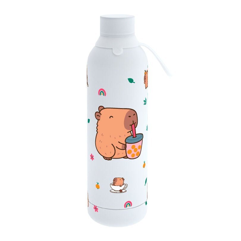 Capibara Ice Bubble Tea Thermos bottle 700ml - Nerdscape
